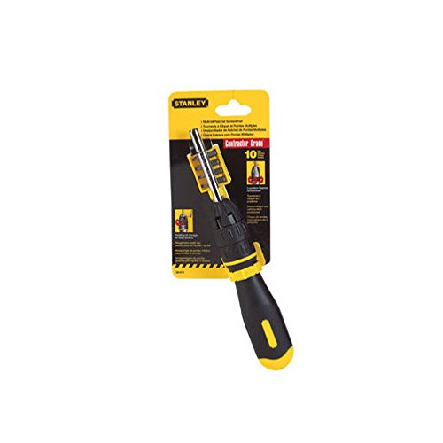 Image of Stanley Hand Tools 68-010 10 In 1 Multi Bit Ratchet Screwdriver