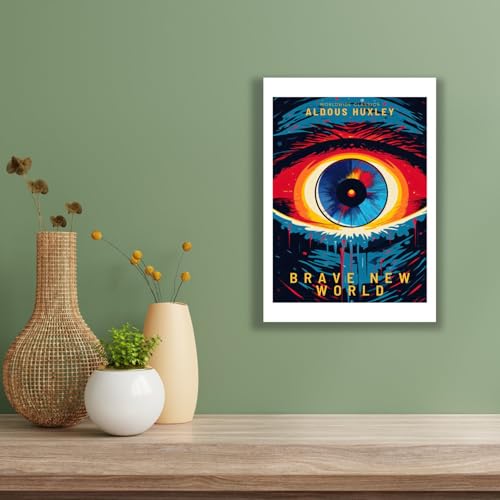 Brave New World Spiffing Prints affiche livre classique format moyen - 3