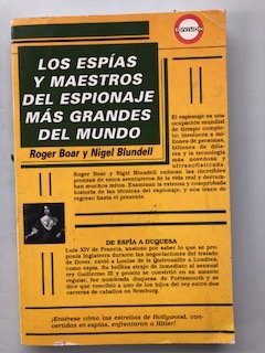 Los espias y maestros del espionaje