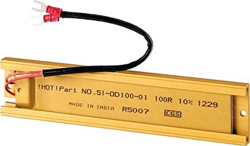 Resistencia de frenado Eaton DX-BR3-100 para evitar errores de sobrevoltaje en motores de 200W