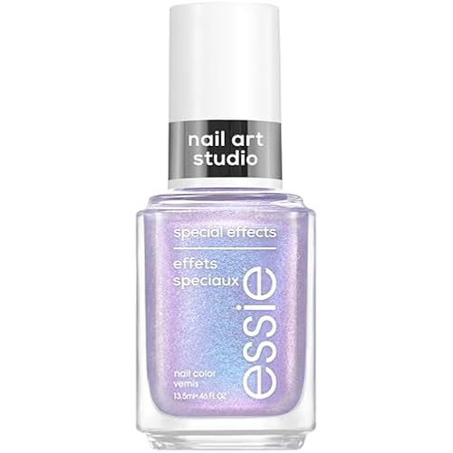 essie Nail Art Studio Special Effects Polish, Shimmer, Vegan, Purple Nail Polish, Ethereal Escape, 0.46 Fl Oz