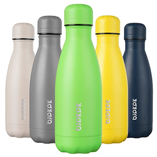 Image of BJPKPK 12 oz Small Insulated Water Bottle, Stainless Steel Leak Proof Flask