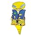 LALIZAS Gilet de sauvetage bébé à enfant 100N Chico JAUNE 10-20 kg