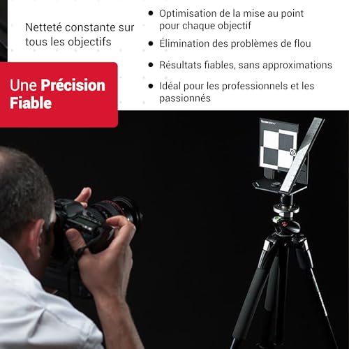 Outil de Calibration d'Objectif Datacolor Spyder LensCal Réglage Autofocus Réflex - 6