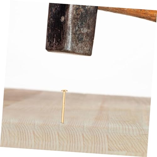 Clavos de cobre afilados fuertes 200 pcs para muebles y reparaciones de bricolaje miniatura 2