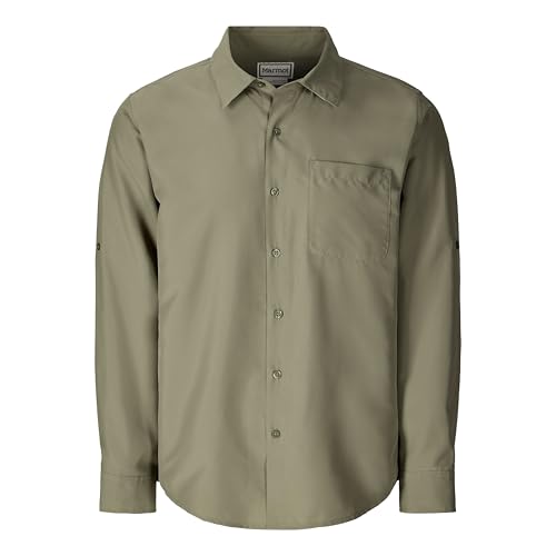 Image of Marmot Men's AirExchange UPF 40 Long Sleeve Shirt - Lightweight, Breathable, Quick-Dry