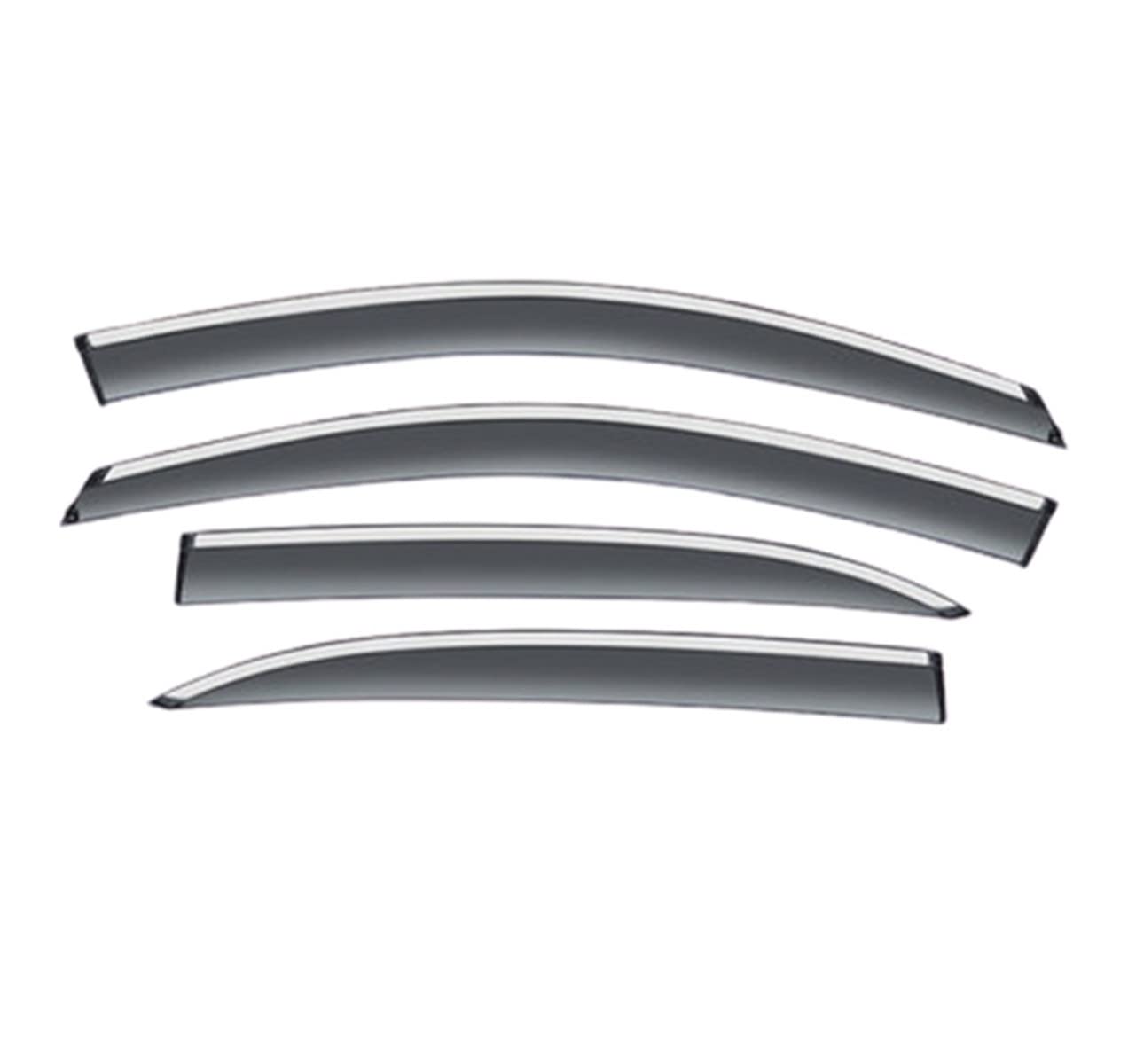 YHXUANTE Car Window Shade Visor For Volvo XC60 2010-2017 Window Visors Rain Guard Windows Rain Cover Deflector Awning Shield Vent Guard Shade Sun Rain Guards Rain Shelter Window Deflectors