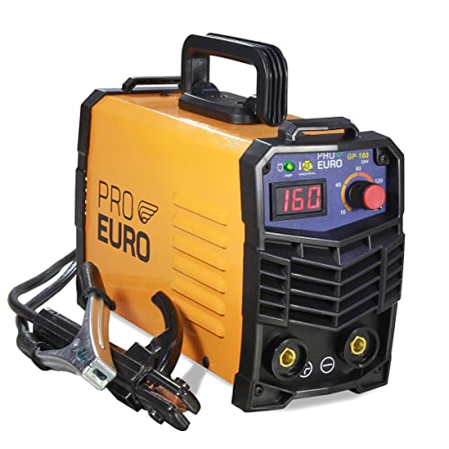 Máquina Solda Inversora Gp 160 MOD 2020 220V Pró Euro + 250g Eletrodo 6013 3,25mm