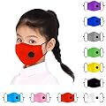 [US Stock] Chanyuhui 10PC Breathable Face_Cover, Kids Reusable Face Bandanas Washable Cute Cotton Mouth_Cover Facewear for Children