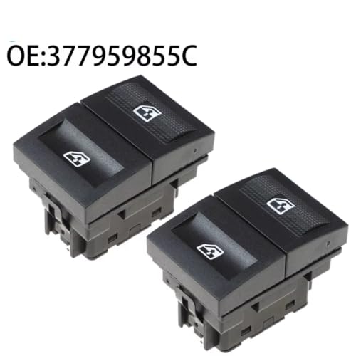 Bouton de commande de fenêtre compatible VW Gol Saveiro interrupteur simple