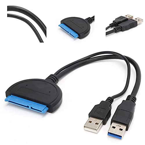 Cable Adaptador SATA a USB 3.0 para Disco Duro 2.5" miniatura 7