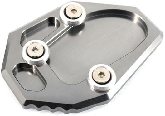Miniatura 10 de Kickstand Extension Pad Motorcycle CNC Kickstand Foot Side Stand Extension Pad Support Plate Enlarge for Yam&aha YZF MT-07 MT07 FZ07 XJ6 XJ6N FZ6