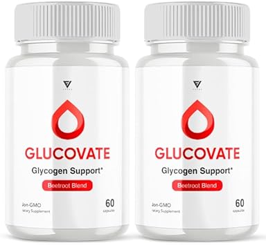 Cápsulas Glucovate (Pacote com 2) - Suplemento Avançado de Multivitaminas para Saúde e Bem-Estar Máximo