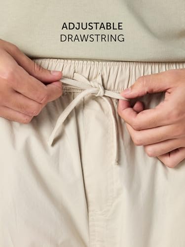 Image of XYXX Combed Cotton Solid Drawsting Pyjama for Men