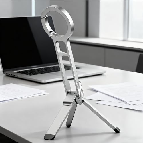 Trípode magnético estable de aluminio con soporte plegable de alta resistencia 6