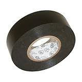 J.V. Converting JVCC Premium Grade Electrical Tape 8 mils Thick, (EL7566-AW), 1 in. x 66 ft. (Black)