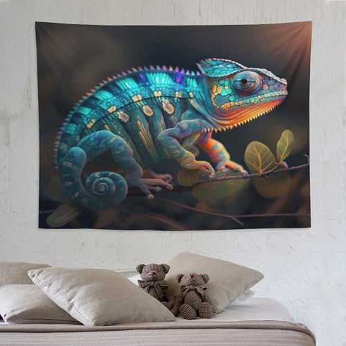 Tapisserie caméléon pour une tenture esthétique de dortoir branché