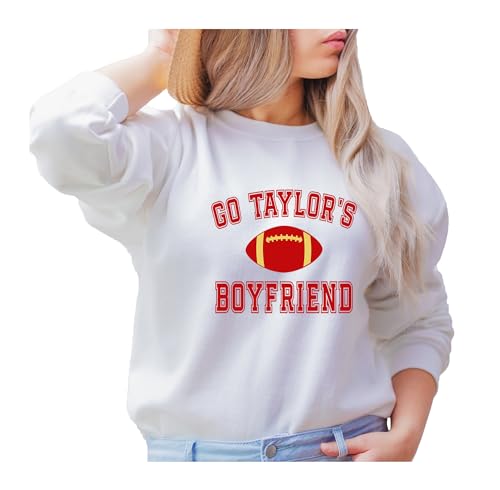 Go Tay lor's Boyfriend Sweatshirt, Travis Sweatshirt, Game Day Sweater, Funny Football Sweatshirt, Football Fan Gift Shirt
