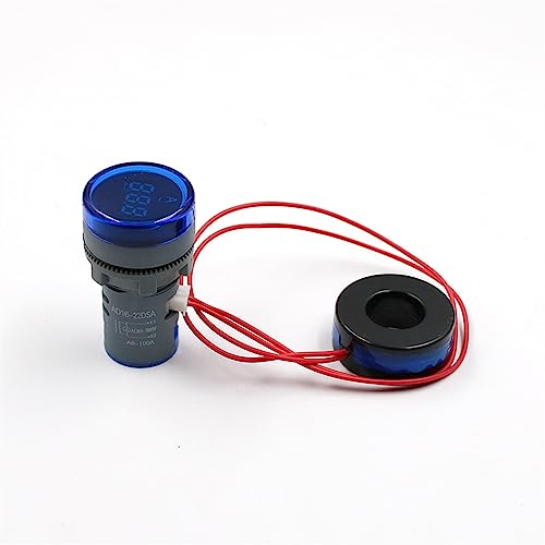 Ampèremètre Voltmètre LED Haute Précision pour Contrôle Courant Alternatif 22mm