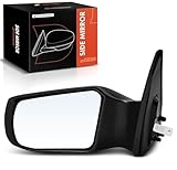 A-Premium Driver Side Power Door Mirror - Compatible with Nissan Altima 2007-2012 - Non-Heated Non-Folding Black Outside Rear View Mirror - Replace# 96302-JA04A