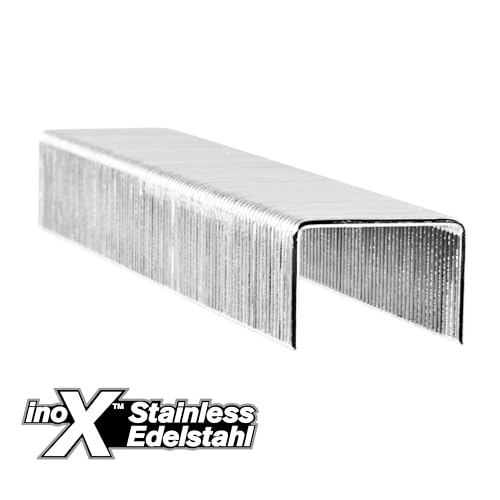 Rapid Tackerklammern Edelstahl Typ 53, 8 mm, V2A Feindrahtklammern – Ansicht 3