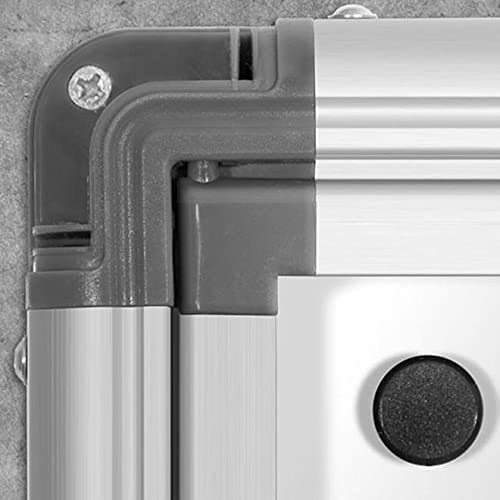 Floodirekt Cassetta Vetrina Da Parete - Per 4 Fogli A4, Cornice Alluminio, Vetro Acrilico, Magnetica E Scrivibile - Foto 8