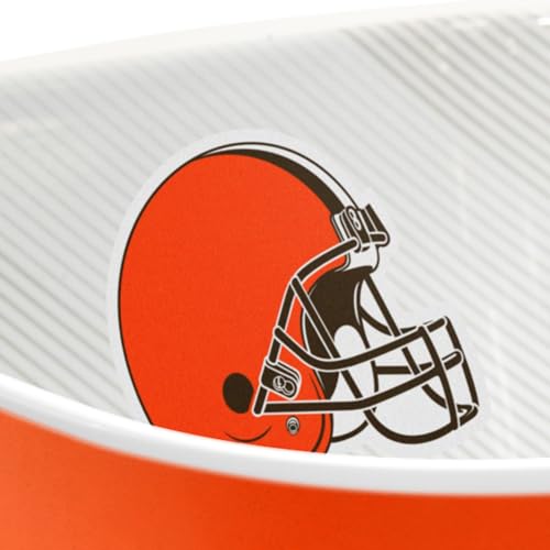 Image of YouTheFan NFL Cleveland Browns Large Party Bowl