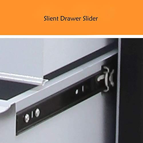 NEHARO Aufbewahrungswagen 1 Abschließbare Schubladen und Lagerschrank Werkzeugkoffer Heavy Duty Wagen Rolling Steel… – Bild 5