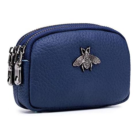 AprinCtempsD Ladies Leather Mini Wallet Pouch Cover