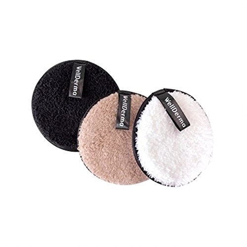 Magic Makeup Remover Cotton Multi-function Makeup Remover Puff Face Beauty Makeup Remover Tool A box of three