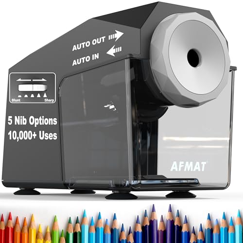 Taille-crayon électrique rechargeable idéal pour un bureau d'architecte ou l'atelier de dessin