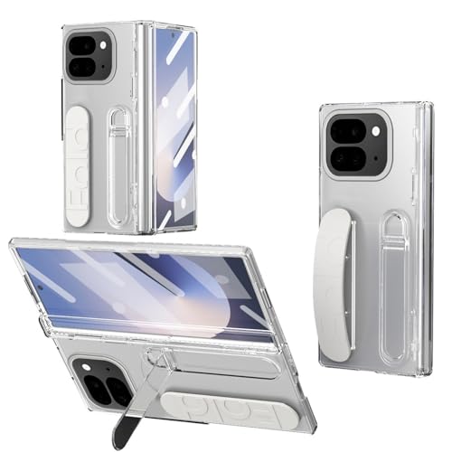 Coque Google Pixel 9 Pro Fold transparente avec protège-écran et support