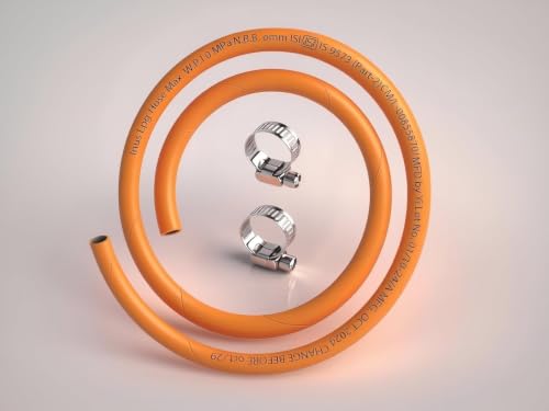 Image of INUS Combo of Easy Grip Metal Regular Lighters and Hose Pipe and Unique Regulator from Imported Korean Zinc, Adjustable Combo of 3
