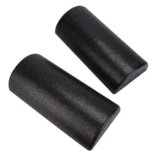 FOMIYES 2pcs Epp High Density Yoga Roller Cylinder Muscle Massage Therapy Foam Roller para Terapia Física y Ejercicio Fitness