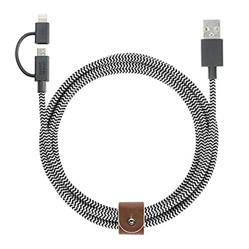 Câble micro USB/Lightning Native Union nomade pour charger votre smartphone en voyage