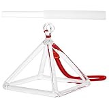 Élégant et fonctionnel : alliant savoir-faire artisanal et usage pratique, il apporte une touche artistique à votre intérieur tout en favorisant la sérénité. bâton pyramidal de percussion chantant, accessoire créatif en forme de maillet