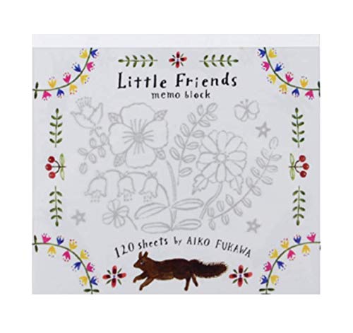 Amazon.co.jp: 表現社 Aiko Fukawa ブロックメモ Little Friends