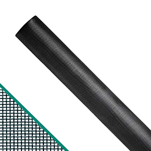 Saint-Gobain ADFORS 8-ft. x 100-ft. Charcoal Fiberglass Screen for Pool & Patio Areas