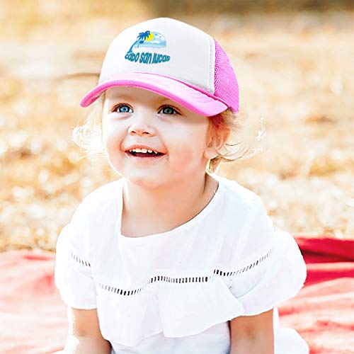 Custom Kids Trucker Hat Cabo San Lucas Sunset Ocean Boys Caps Girls4