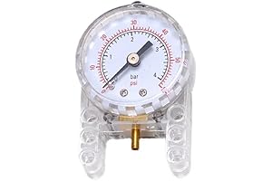 Pneumatic Parts Air Pressure Gauge Barometer for Legos