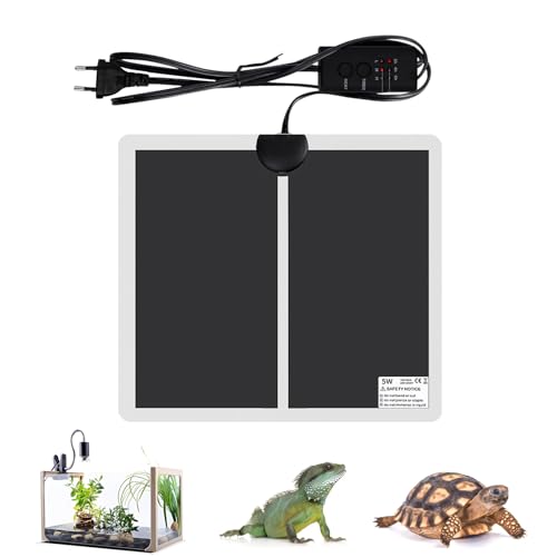 Geoyien Heizmatte Pflanzen, Heizmatte Terrarium mit Thermostat,...