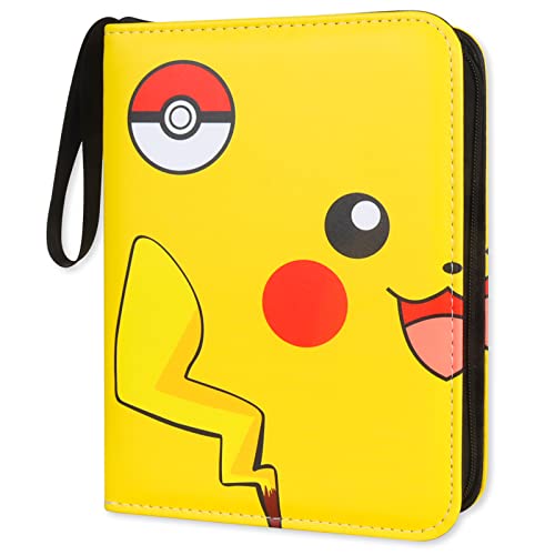Álbum Para Poke-mon Cartas Tarjetas, Álbum de Cartas Coleccionables, Álbum de 50 páginas 400 tarjetas, Álbum Entrenador para Cartas GX EX Cover