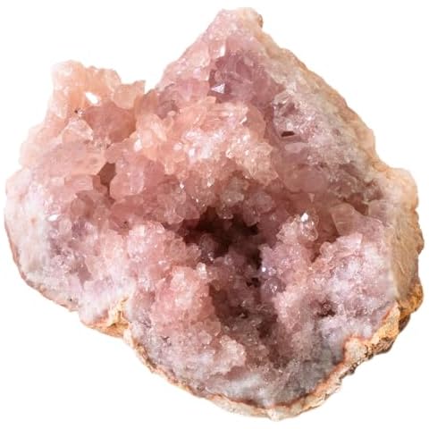 KALIFANO Pink Amethyst Geode Cover