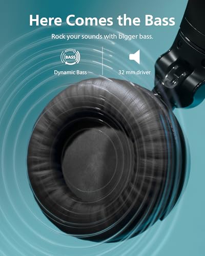 Image of PHILIPS H3209 Wireless Headphones,On-Ear Bluetooth Headphones, Dynamic Bass, Sound Signature,Clear Call,25H Battery Life,Fast Charging,Soft Ear Cups,Bluetooth 5.3,Compact Design,Light,Dark Black