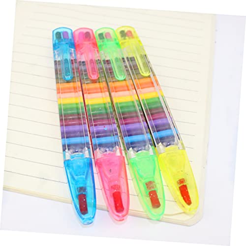 SAFIGLE 8 Pçs 20 Crianças Pastéis Lápis De Cor Para Crianças Lápis Coloridos Crianças Lápis De Pintu