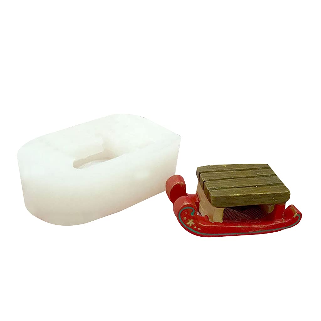 Buxuaaaa Chocolate Candy Sugar Craft Mold Art Silicone Soap Mold Household Molds Christmas Theme Sugarcraft Molds