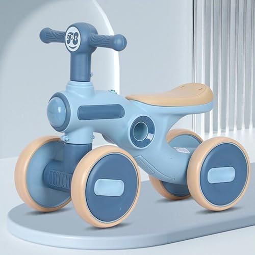 Image of Little Glide Ride on Balance Bike for 1-3 Years| Musical Ride-On Toy with LED Lights | Safe, Sturdy & Fun Indoor Toy| Suitable for Boys & Girls | Weight Capacity Up to 20Kgs(KB-065-Blue)