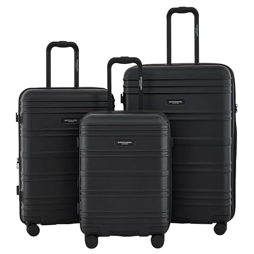 Scotch & Soda Expandable Hardside Luggage Set