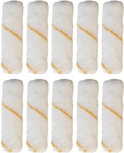 Orret Home Parmak Rulo Yedeği, 10 Adet, Boya Badana Fırçası, Boya ve Badana için 10 Cm Parmak Rulo Yedeği