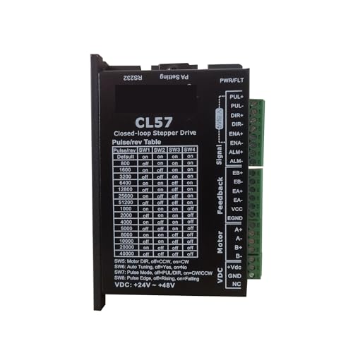 Pilote de moteur pas-à-pas CL57 VDC boucle fermée anti-perte de pas 24-48V